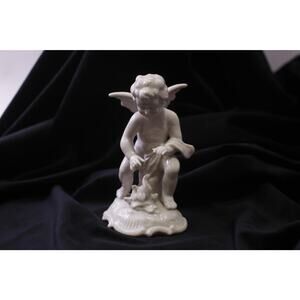 Dresden, Original Germany, Angel Cherub, Porcelain, Figurine, ~ 251114-WH 826